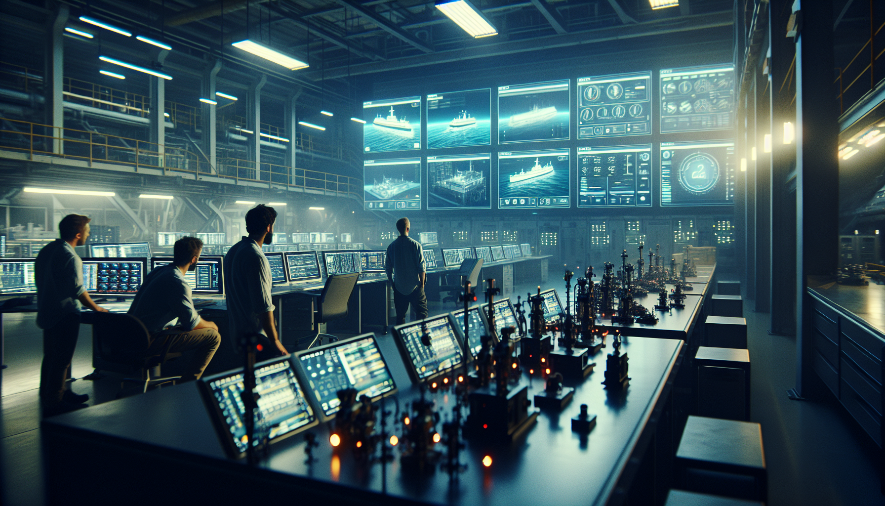 AI선박기자재 협업 현장