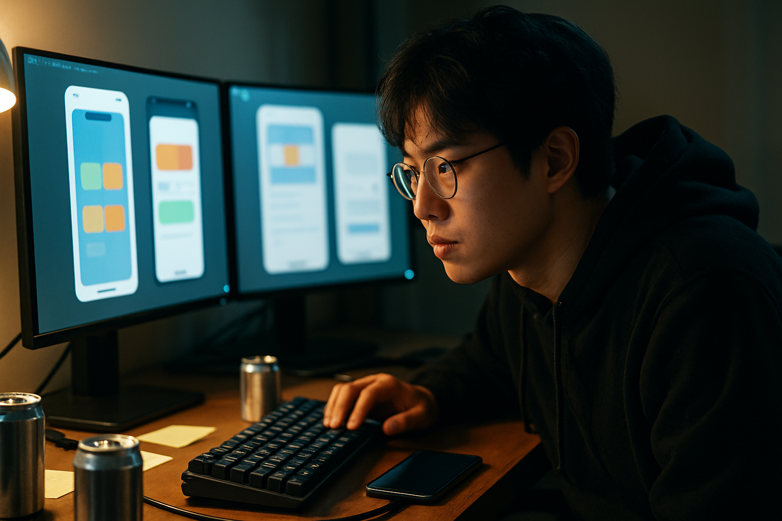 AI 앱을 급히 만드는 개발자